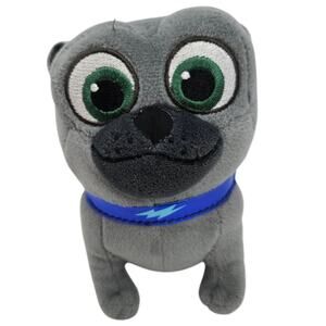 Disney Bingo Puppy Dog Pals Pug Just Play Stuffed‎ Animal Plush Toy 6"